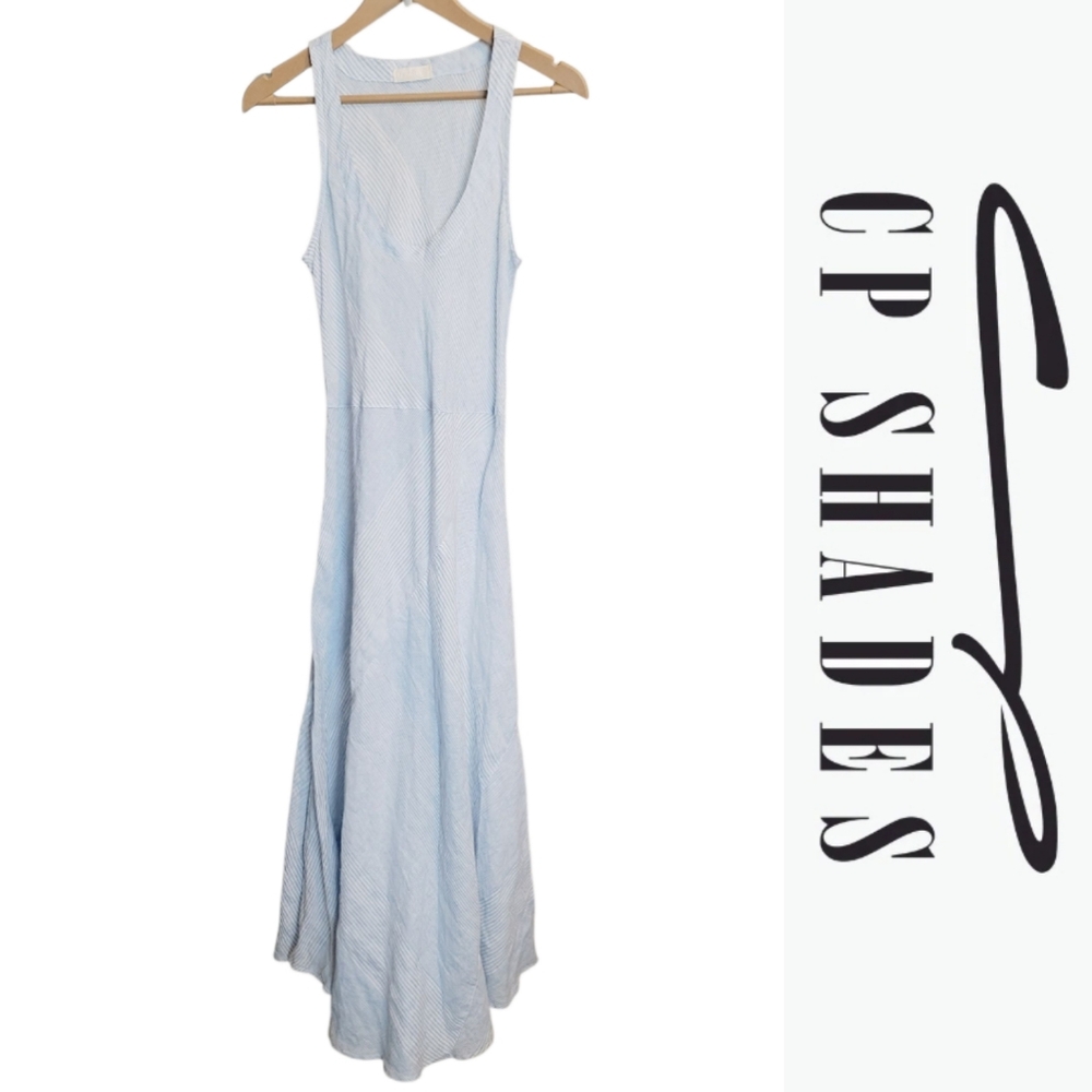 CP Shades Striped Linen Dress